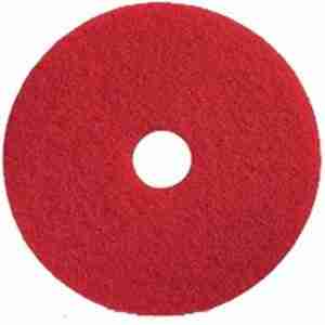 disco rojo para lavar y pulir pisos