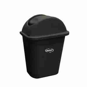 bote de basura con tapa balancin de 24 litros dust