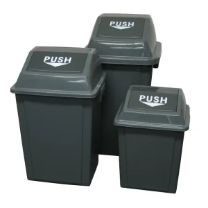 bote de basura tapa abatible dust