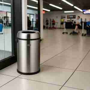 bote de acero inoxidable tapa embudo dust j3 3