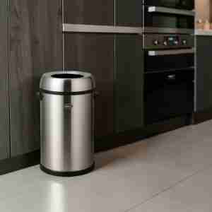 bote de acero inoxidable tapa embudo dust j3