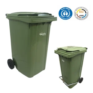 Contenedores de basura de 2 ruedas 5 Portada contenedor 240 lts SL